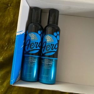 two bottles of bondi sands aero 1 hour express self tanner